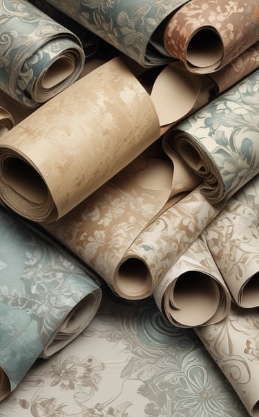 papel de colgadura en los catalogos mas actualizados,elegantes y modernos