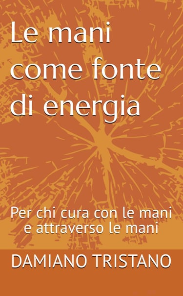 copertina libro "le mani come fonte di energia" fronte
