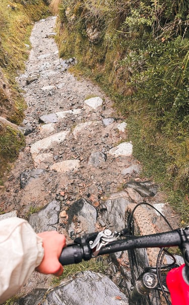 Mountain Biking in Huaraz, Peru, South America