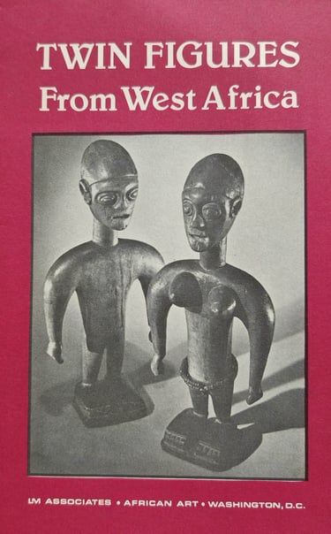 twin figures from west africa peter loebarth wulf lohse lm gallery washington ibeji hohovi venavi book livre 