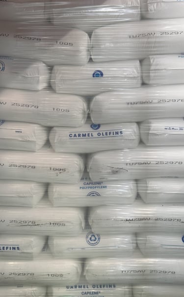 material plástico de polipropileno