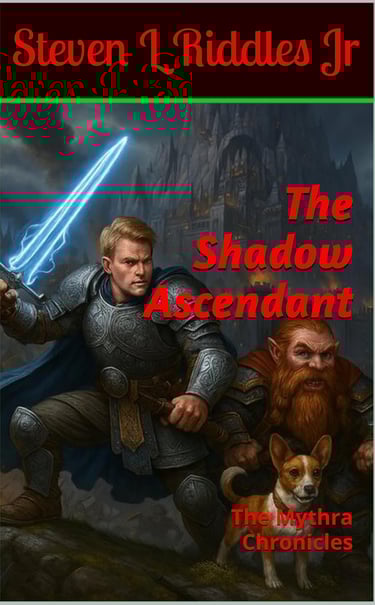 The cover to The Shadow Ascendant, book 2