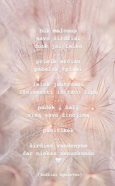 širdies vandenynas
