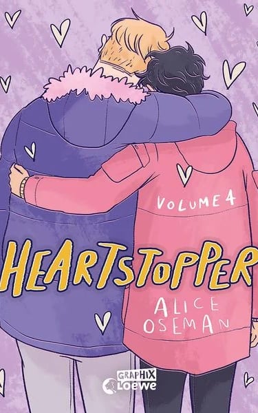 Buchcover von Alice Oseman Hearstopper 4