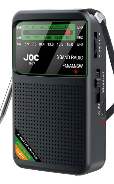 Rádio Meteorológico Portátil Noaa Am/fm Onda Curta