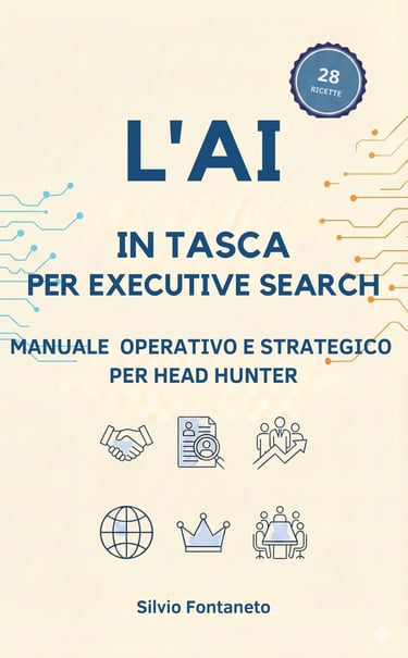 AI in Tasca book cover by Silvio Fontaneto - Practical AI guides for managers