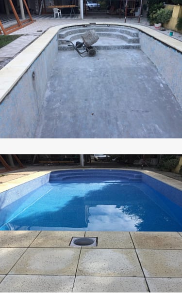 Reparación de Piscinas en Zona Norte Buenos Aires. Expertos en reparación de piletas de hormigón, de