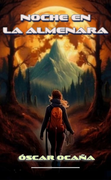 Portada de "Noche en la Almenara", de Óscar Ocaña Parrón