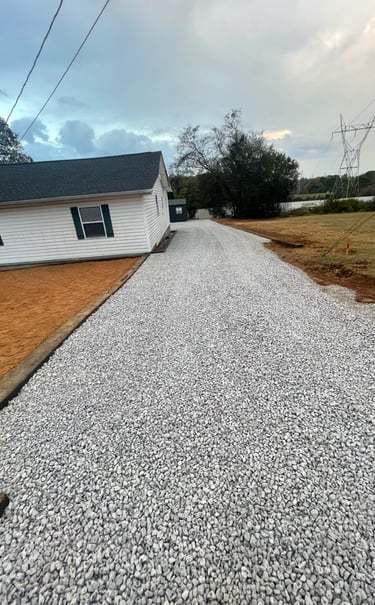 Gravel Driveway Installation