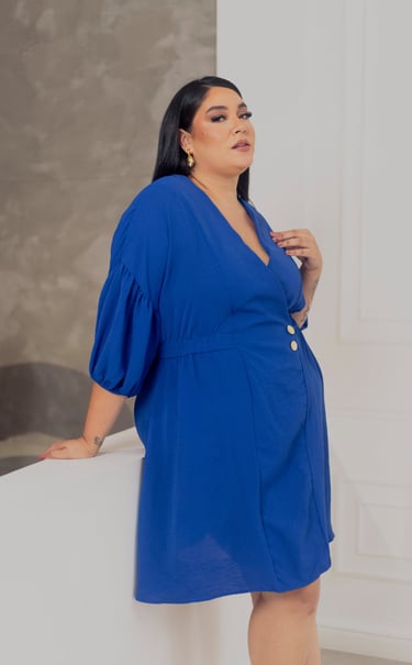 ropa plus size, vestido fuerte