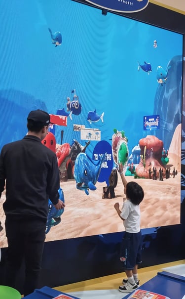 Interactive touch wall for museums, events & exhibitions