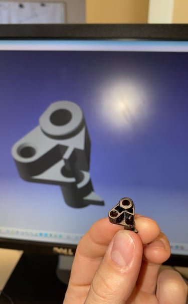 Reconception d'une pièce existant logiciel 3D
