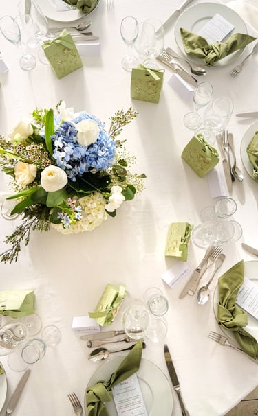 Décoration de table de mariage