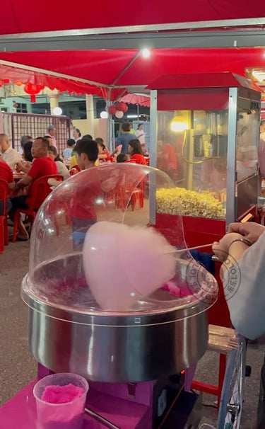 Cotton candy cart rental in KL , Klang Valley, Ipoh , Melaka, Johor and Penang Malaysia