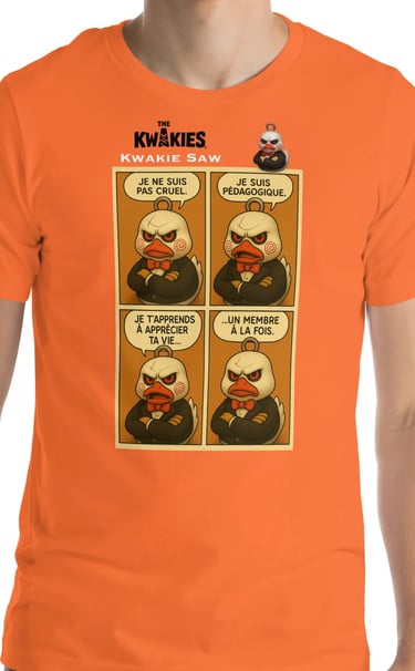 T-shirt The KWAKIES - Saw Duck BD
