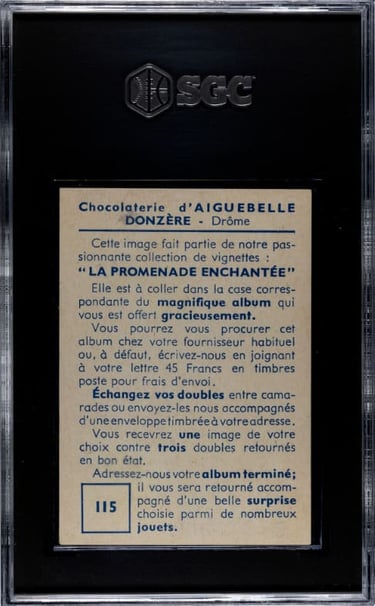 La Promenade Enchantee Chromo Aiguebelle #115