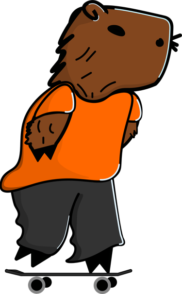 Aura Skate: Capybara