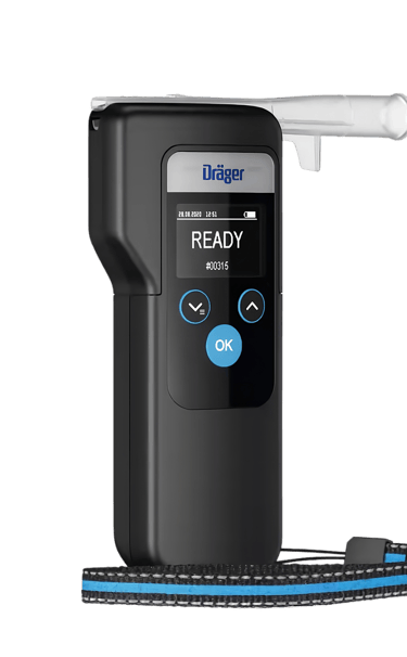 Alcoholímetros certificados Drager disponibles en Centyn para empresas en México