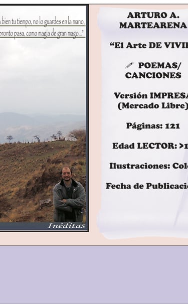 Libro de Poemas El Arte de Vivir - Trilogía