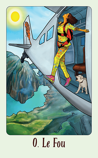 Eden le jeu de la vie Le tarot de jasper Le fou