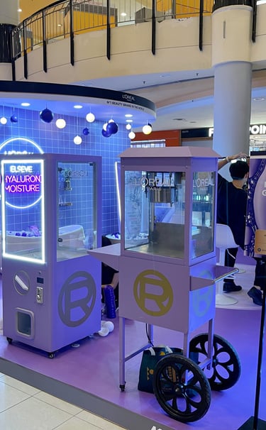 Popcorn cart rental in KL , Selangor , Klang Valley, Ipoh , Melaka, Johor and Penang Malaysia