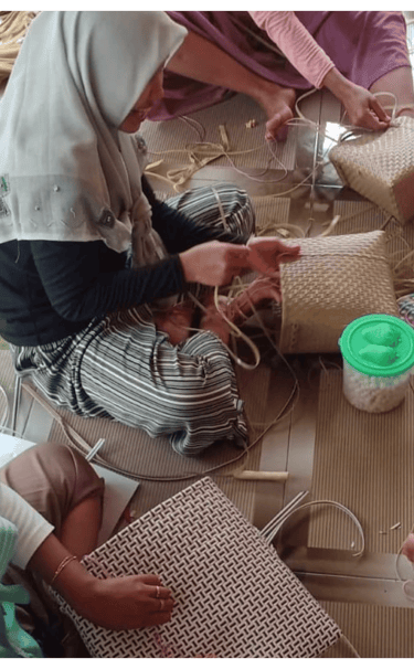 Each bag is meticulously handcrafted with precision and care.