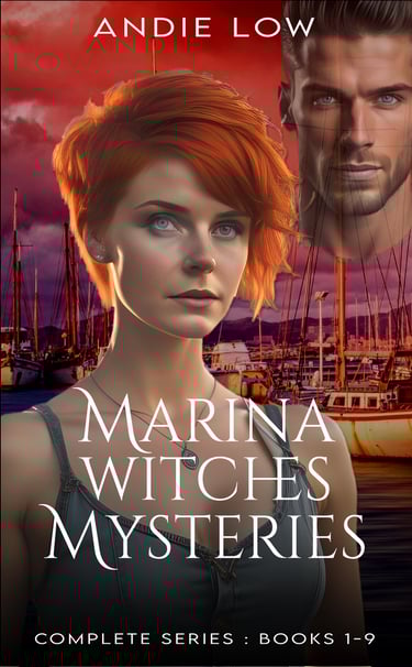 Marina Witches Mysteries cover - complete series