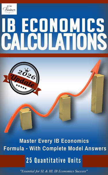 IB Economics Calculations Book TheIbtrainer.com