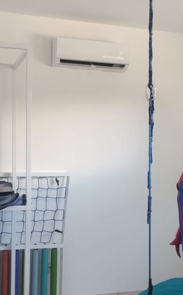 instalação de ar condicionado