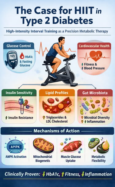 High-Intensity Interval Training for Type 2 Diabetes: A Science-Backed Path to Metabolic Health