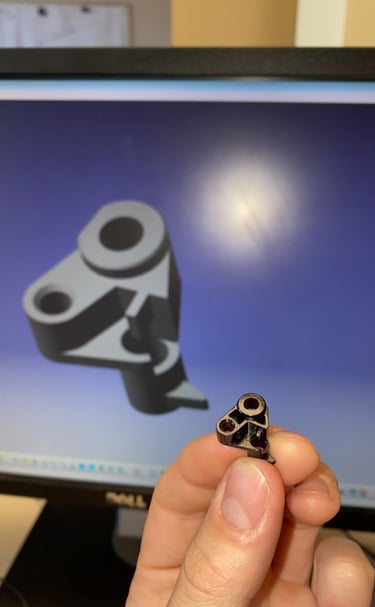 Reconception d'une pièce existant logiciel 3D
