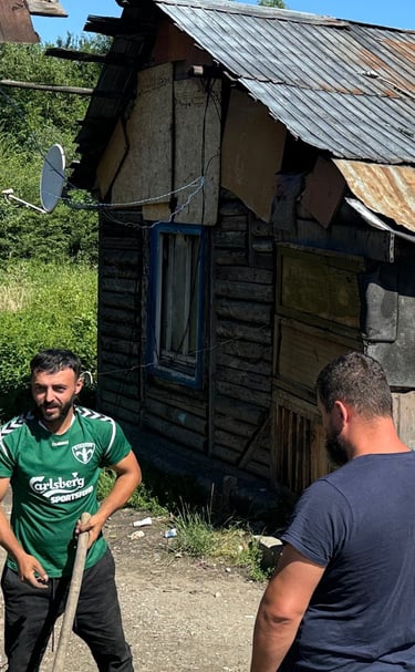 Her graves det ny ringmur.