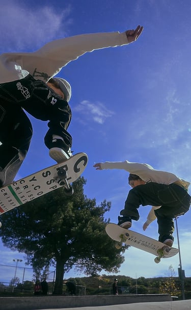 Fashion shoot for Crisspy.co skate brand created by BrandNests creative marketing agency.