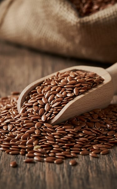 Flax Seeds: High in lignans, which balance hormones and improve skin elasticity.