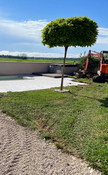 Terrassement Nivellement fondation maison