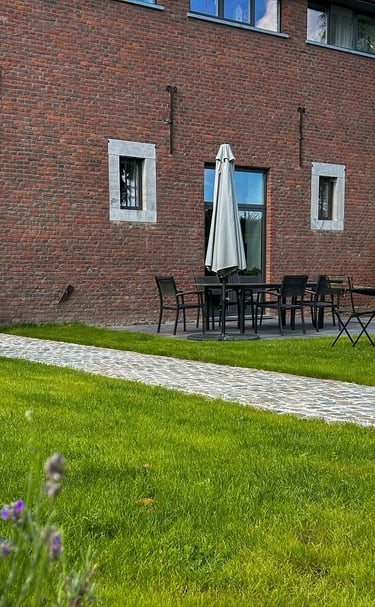 allée pavage ferme terrasse carrelage