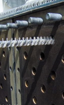 escobillon para limpieza de calderas