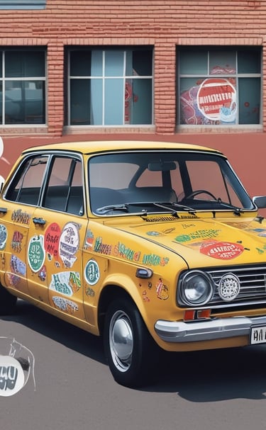 woman in black dress standing on black and white illustration