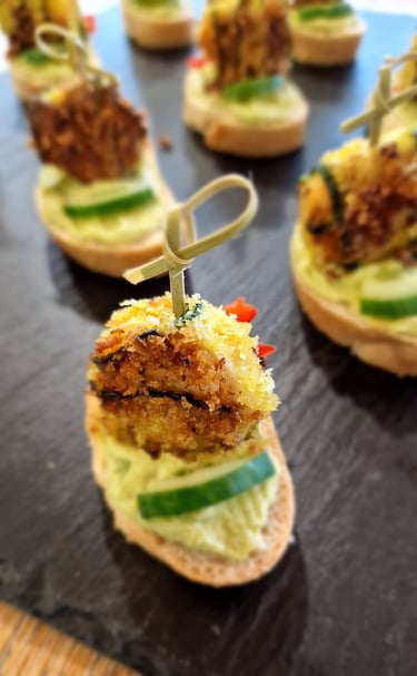 Ebi Tempura canape