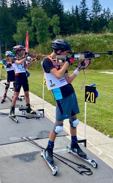cours de ski roue et de biathlon activités vacances vercors autrans