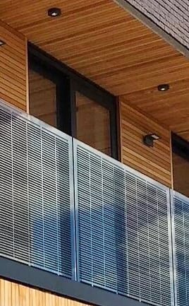 Фотоволтаична тераса с прозрачни BIPV панели