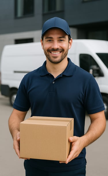 Transporte de encomiendas y paquetes con seguimiento en tiempo real