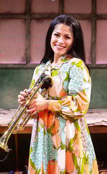 Portraying Isabel Campos from American Mariachi at The Alley Theatre