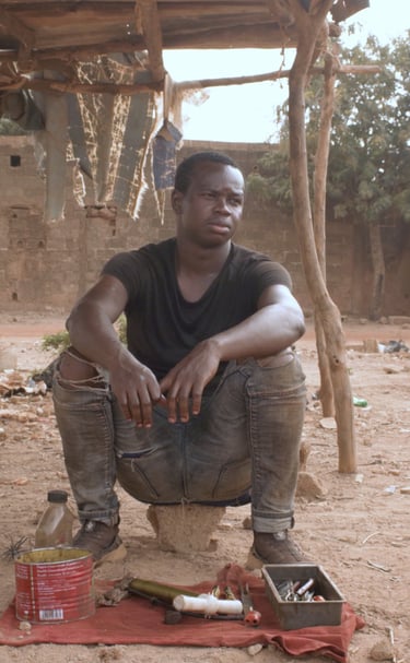 Ouagadougou Burkina Faso Court métrage Les Débrouillards vendeur ambulant