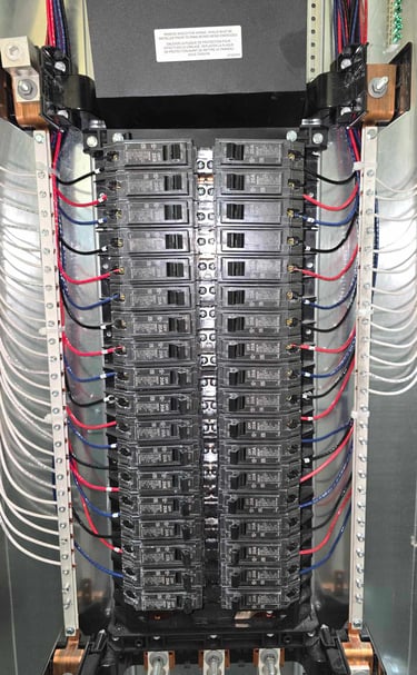 The cleanest Electric breaker panel design ever