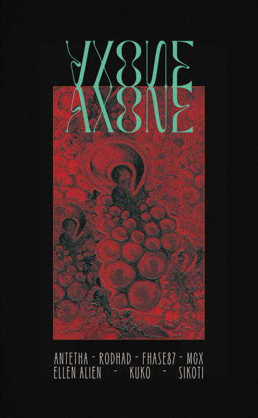 Image graphisme affiche original de l'agence vidéo Ammonite Production
