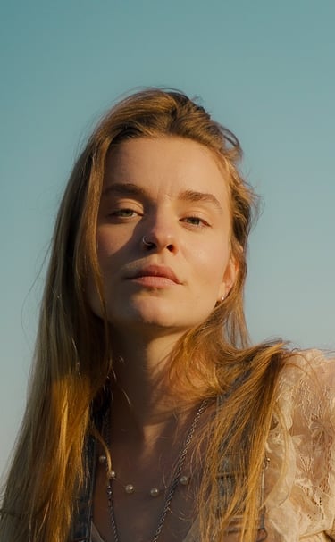 Fashion model photoshoot in Malibu by BrandNests creative marketing and video agency.