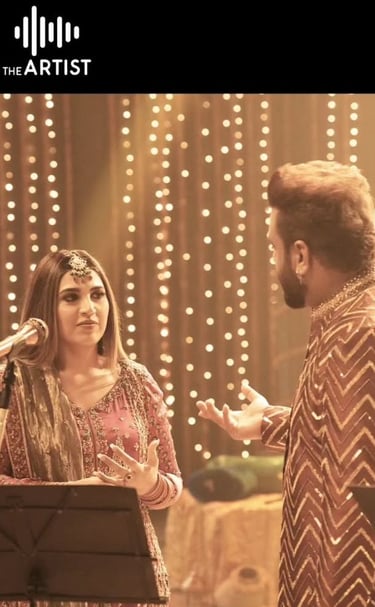 Maria Raza Sohni and Sahir Ali Bagga