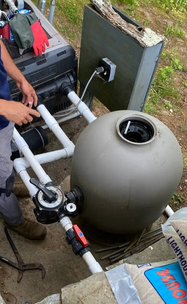 Eagleview Pool Care offers expert filter cleaning to improve pool water quality and extend the life 
