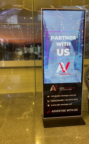 alt="airport advertising in the Philippines"